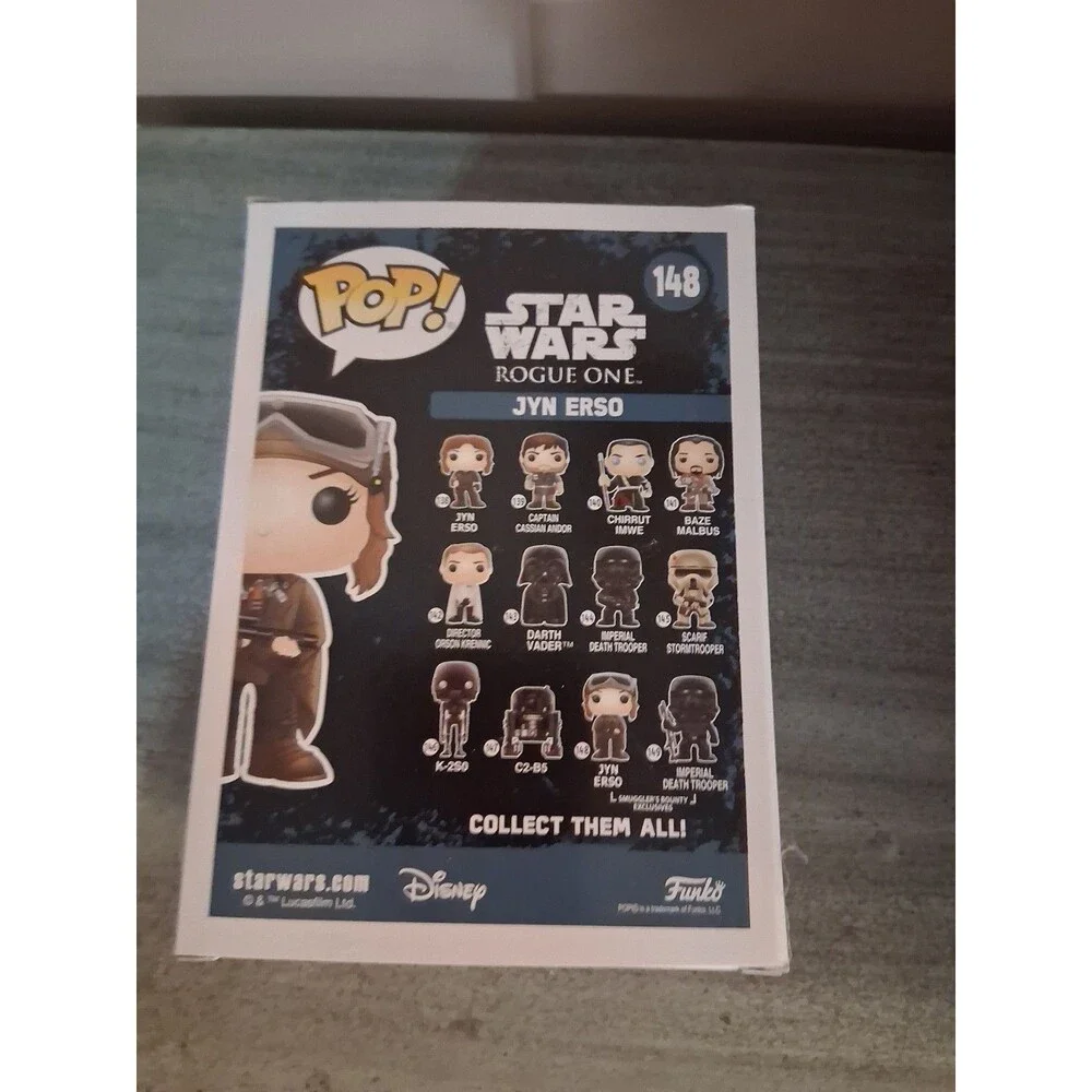 NIB Funko POP! Star Wars Jyn Erso #148 Vinyl Figure Smuggler's Bounty Exclusive